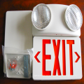 Emergency exit led panel ceiling light